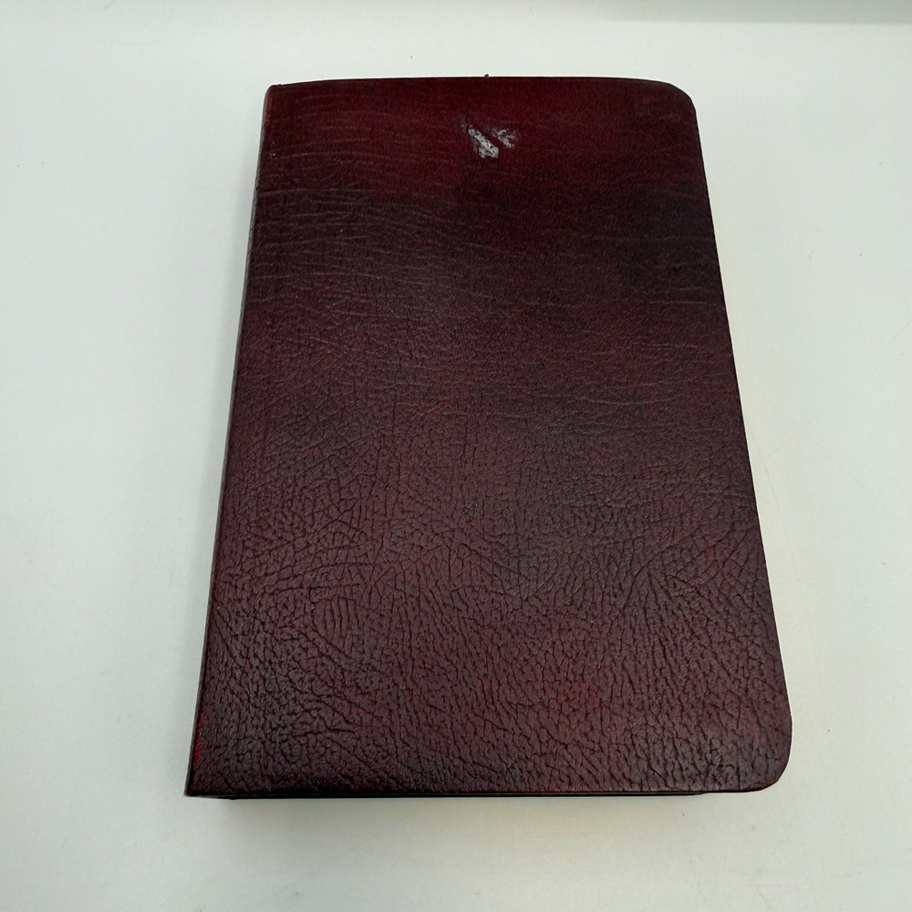 Thomas Nelson KJV Holy Bible Burgundy Bonded Leather Red Letter Gold Edge 4225BG